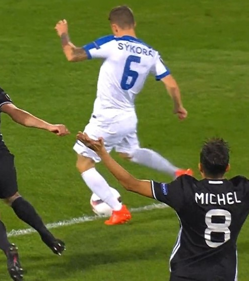 Гол в Лиге Европы на 9-й секунде