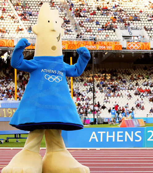 Олимпийский огонь Афин