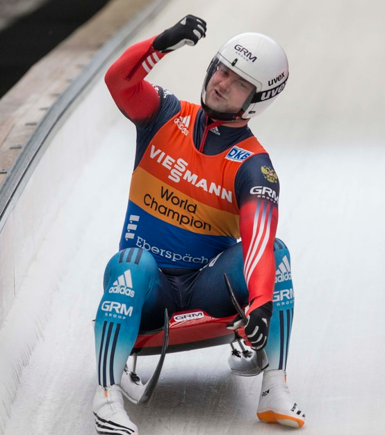 Первый российский чемпион-саночник